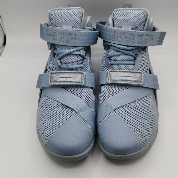 Nike Other - 15 Nike Lebron IX Solder PRM Squadron Blue Basketball Shoes Size 10 749490 444